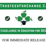 Chilliwack Trustees For Change Press Release